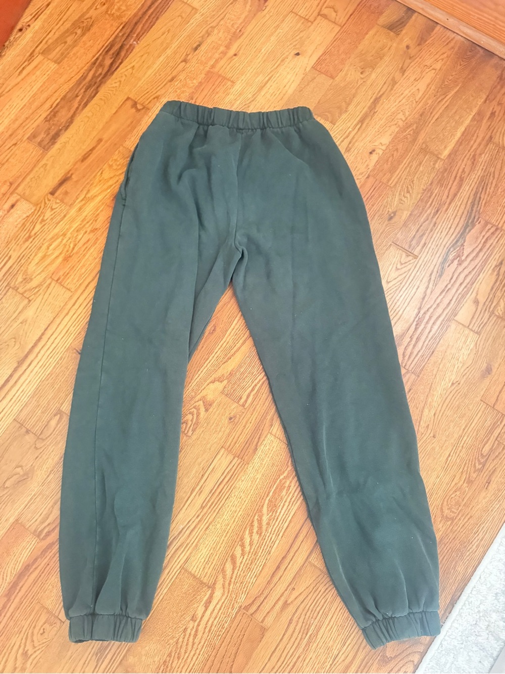Women’s John galt Dark Green Elastic Waist Jogger Pants